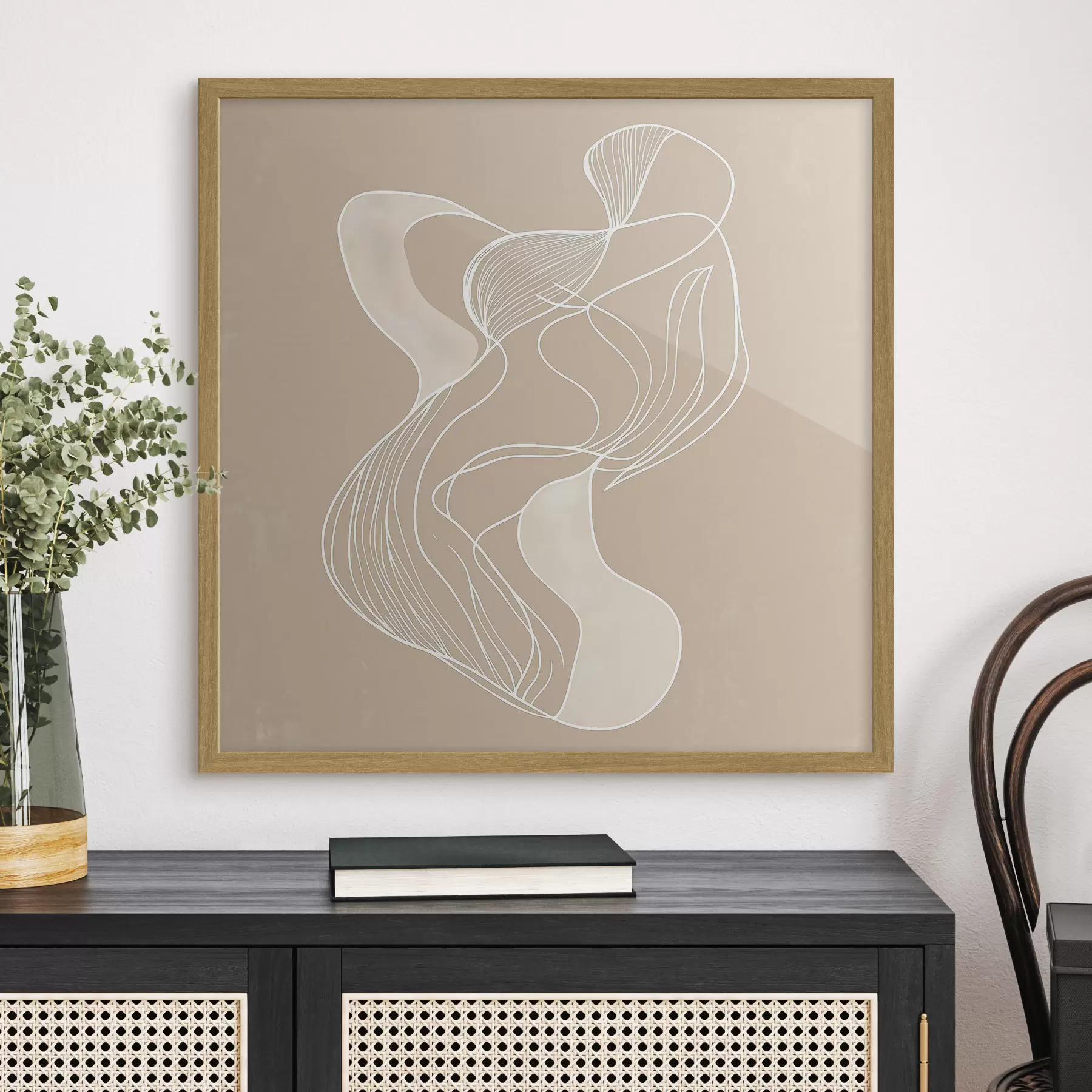 Papier peint Lignes et souffle f48876