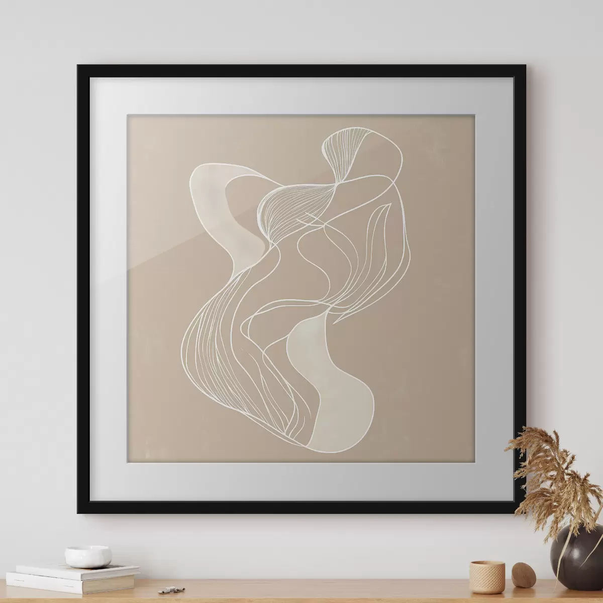 Poster Lignes et souffle f48876