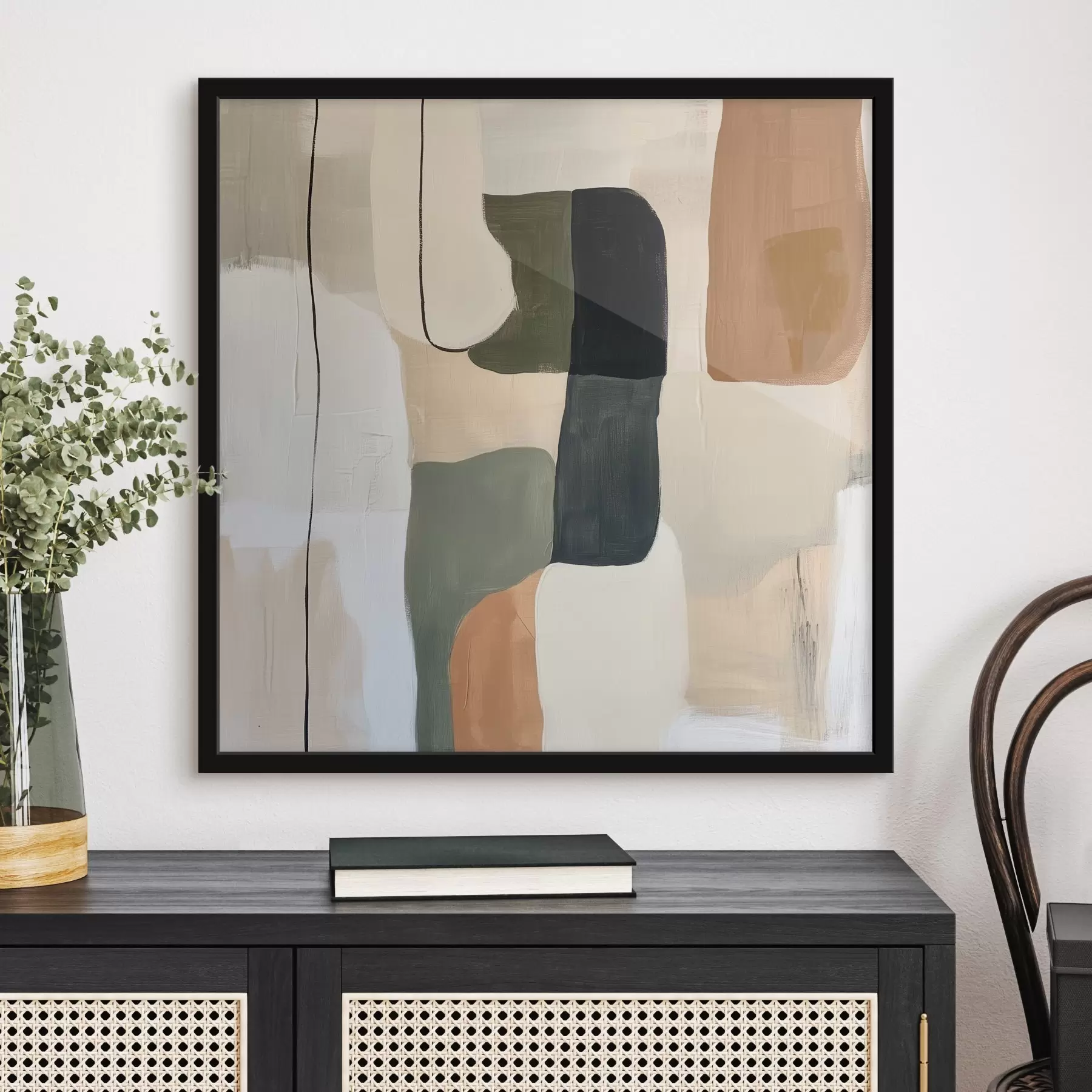Papier peint Géométrie et chaleur f48890