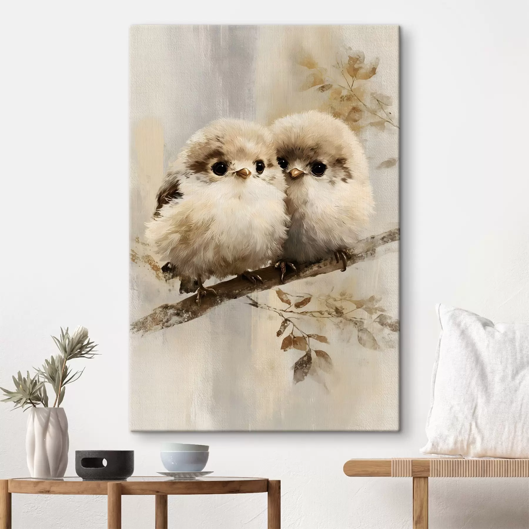 Tableau Un adorable petit oiseau s49425