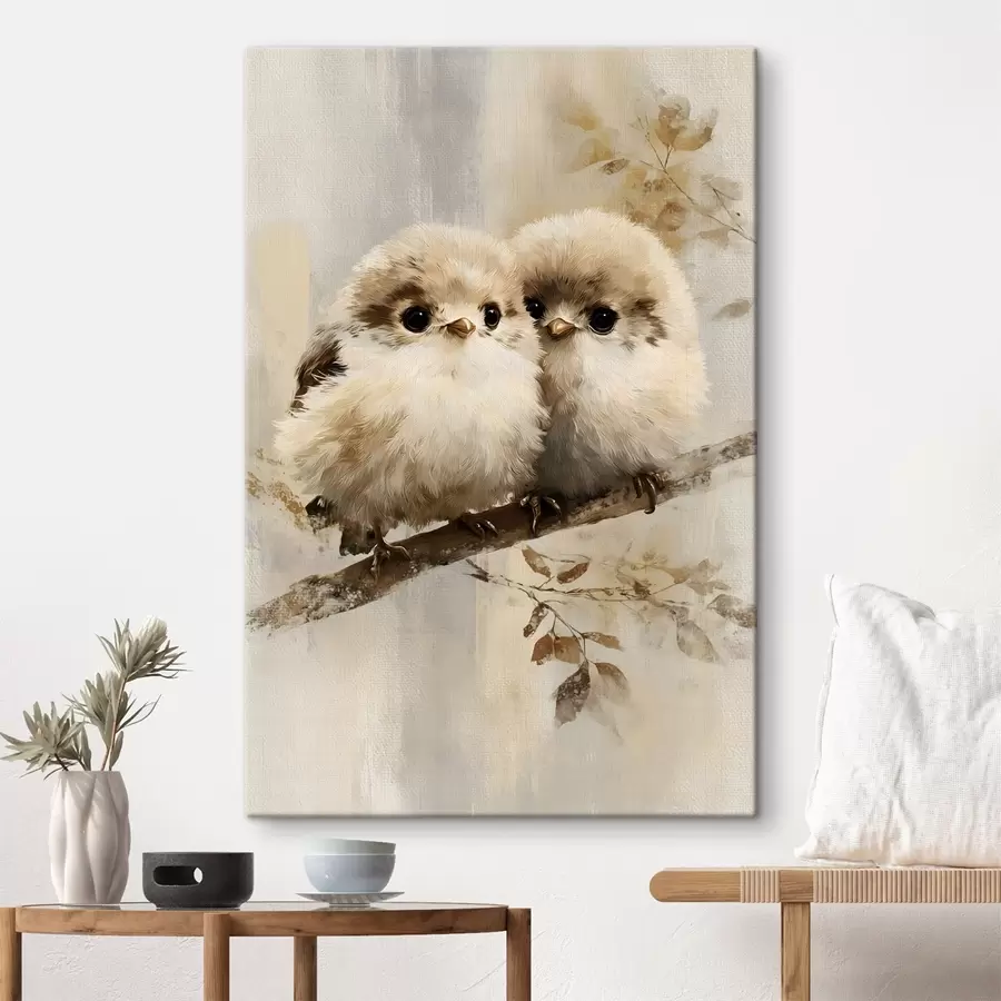 Tableau Un adorable petit oiseau s49425