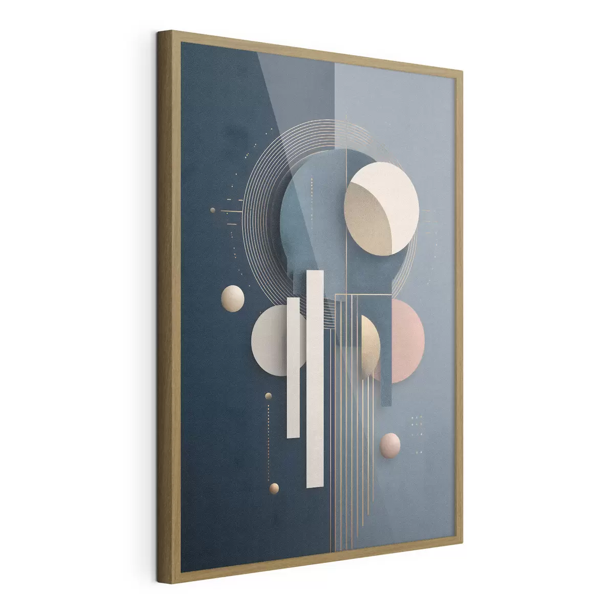 Poster Géométrie abstraite f49430