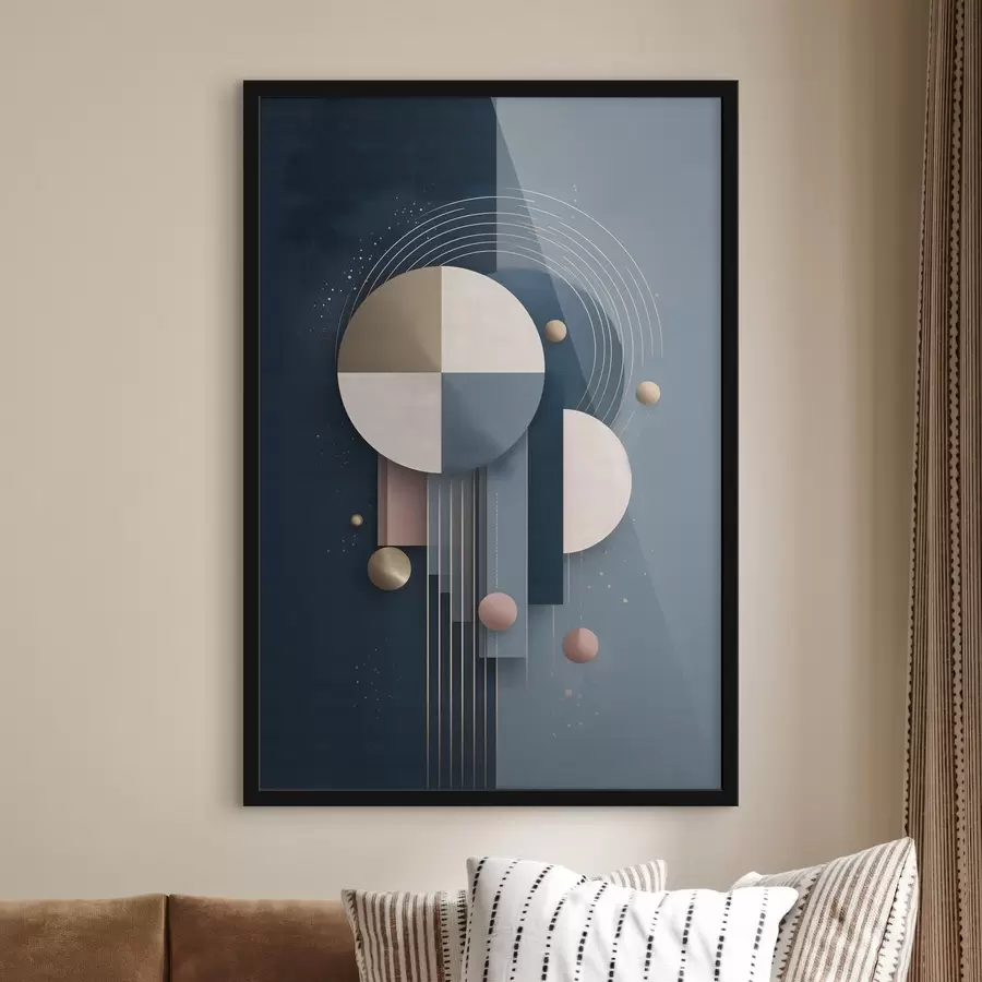 Papier peint Géométrie abstraite f49457