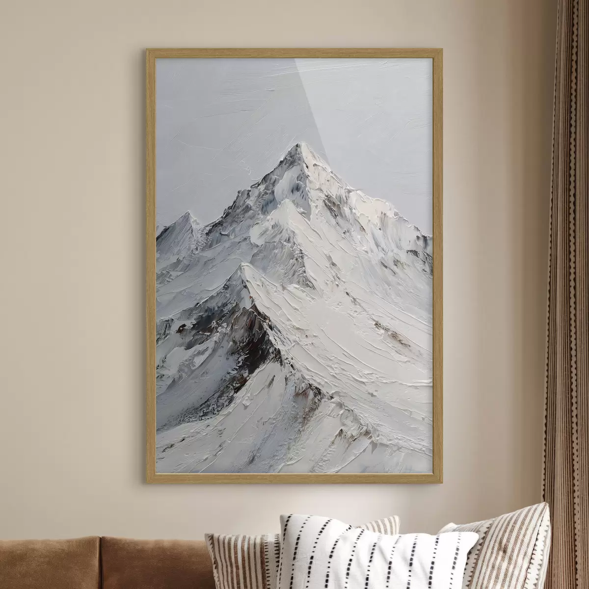 Poster Montagnes et caresse f49460