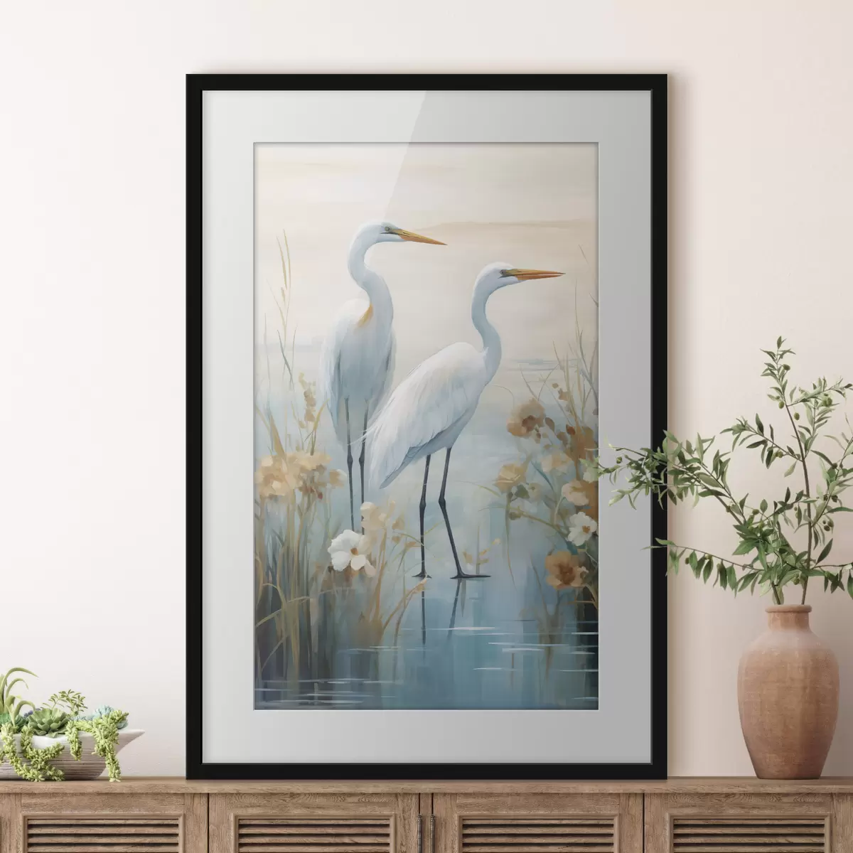 Poster Oiseaux et sérénité f49466