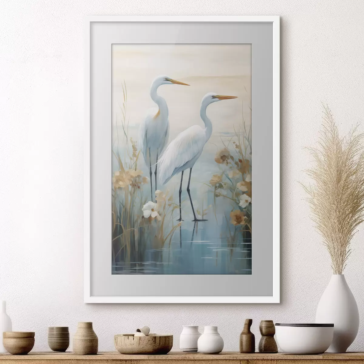 Poster Oiseaux et sérénité f49466