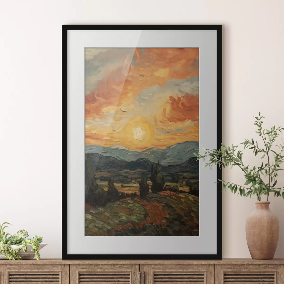 Poster Paysage et nostalgie f49479