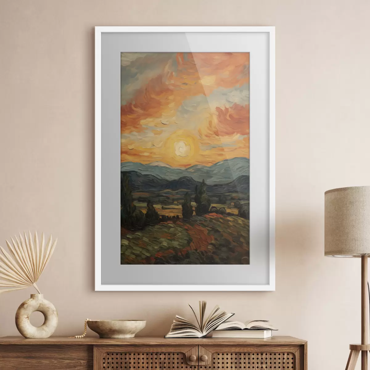 Poster Paysage et nostalgie f49479
