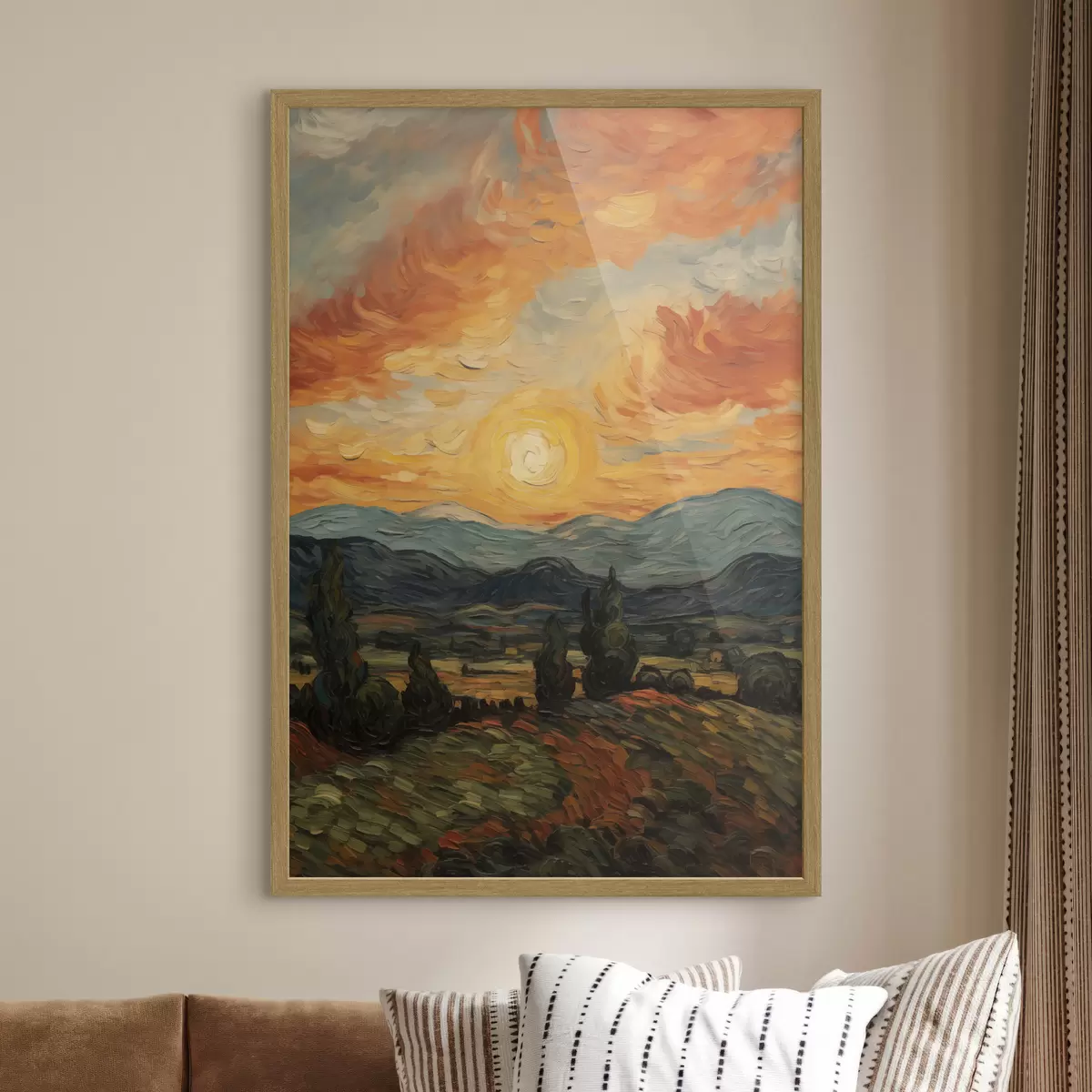 Poster Paysage et nostalgie f49479