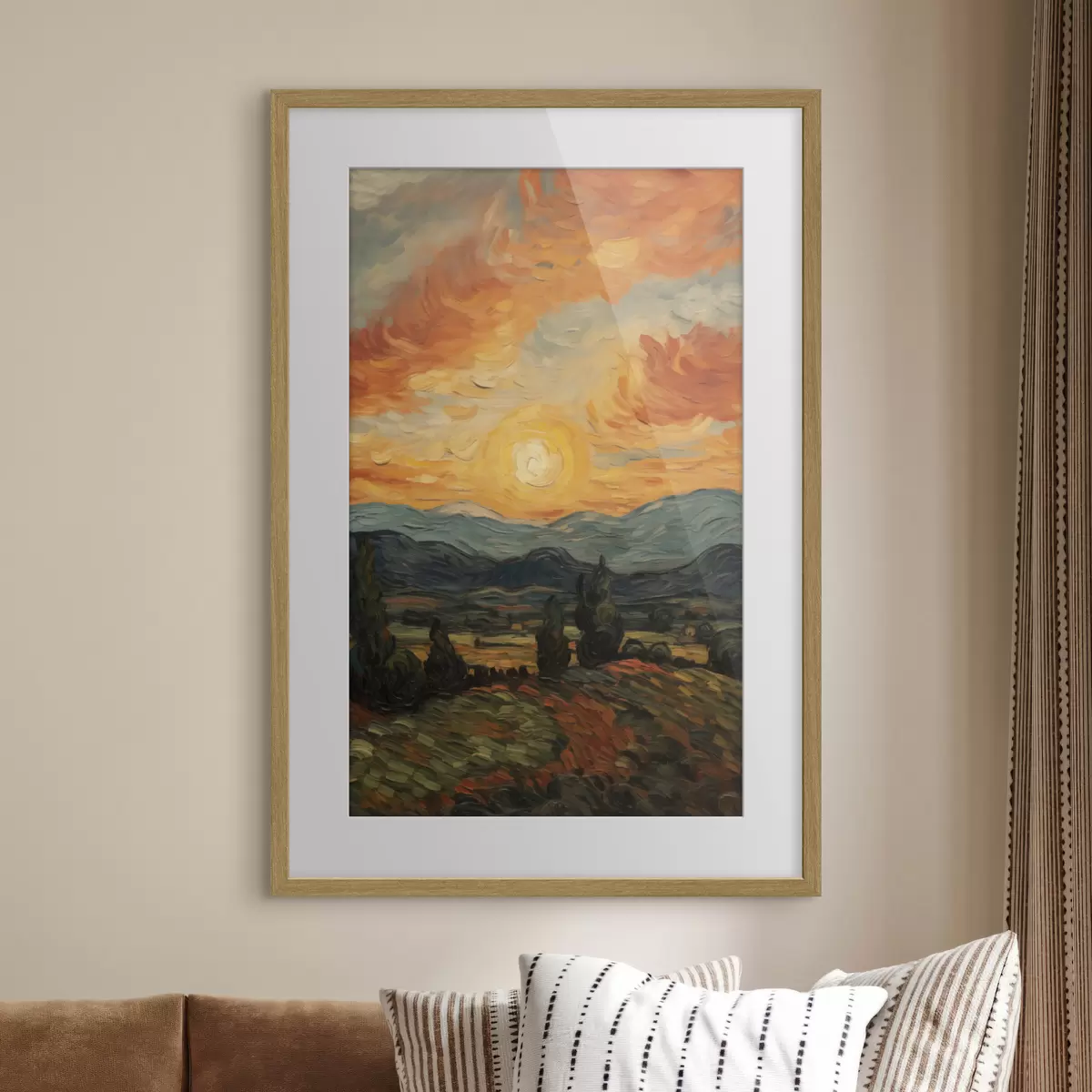Poster Paysage et nostalgie f49479