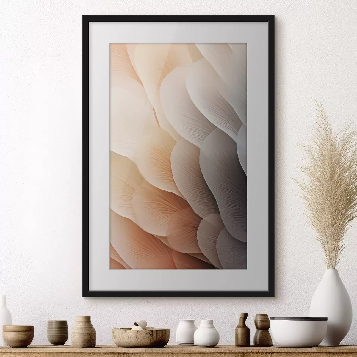 Poster Courbes et inspiration f49492