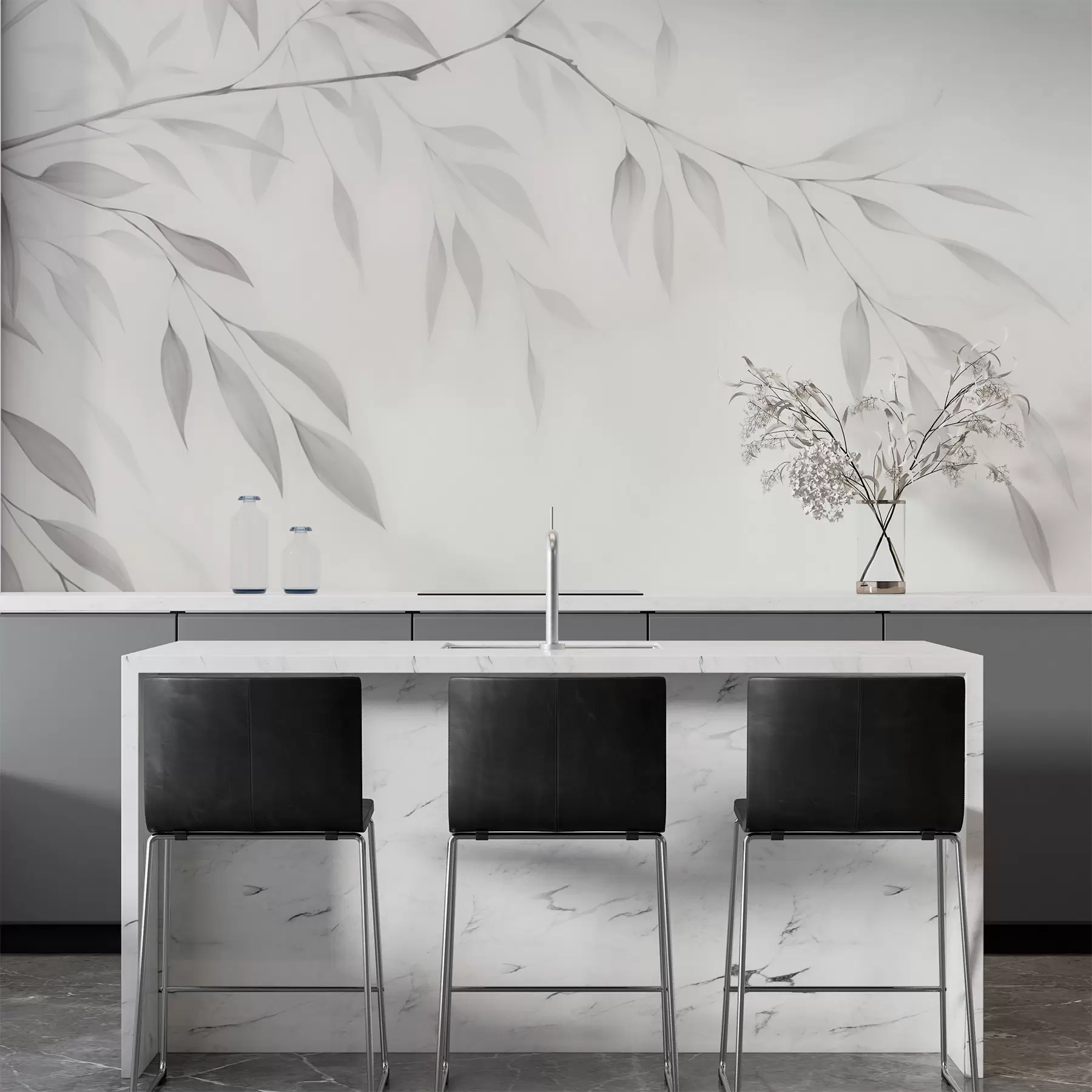 Papier peint Une branche d'arbre w05682