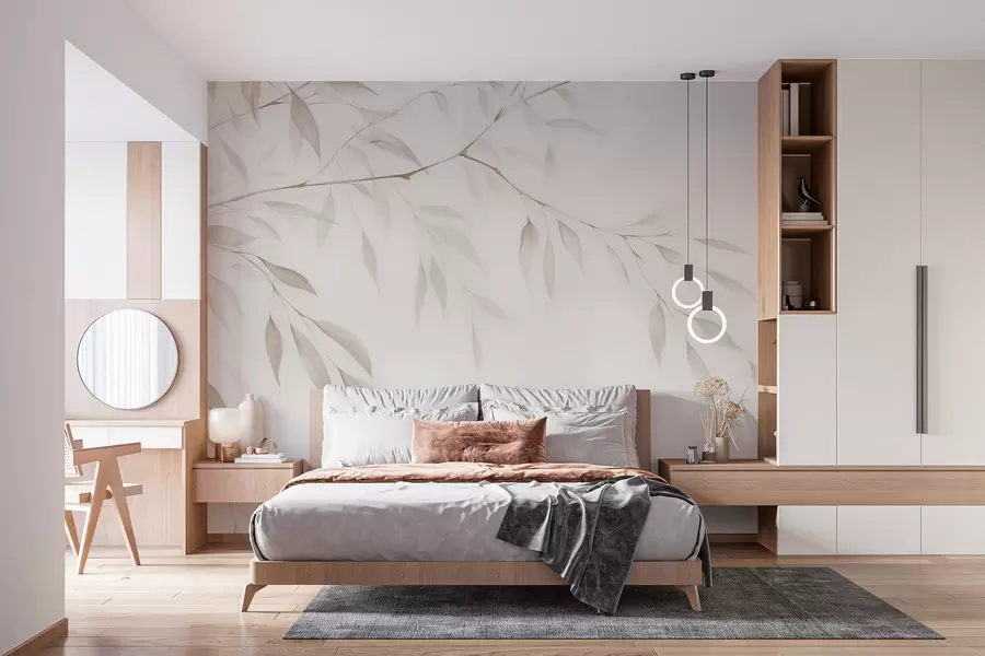 Papier peint Une branche d'arbre w05682v1