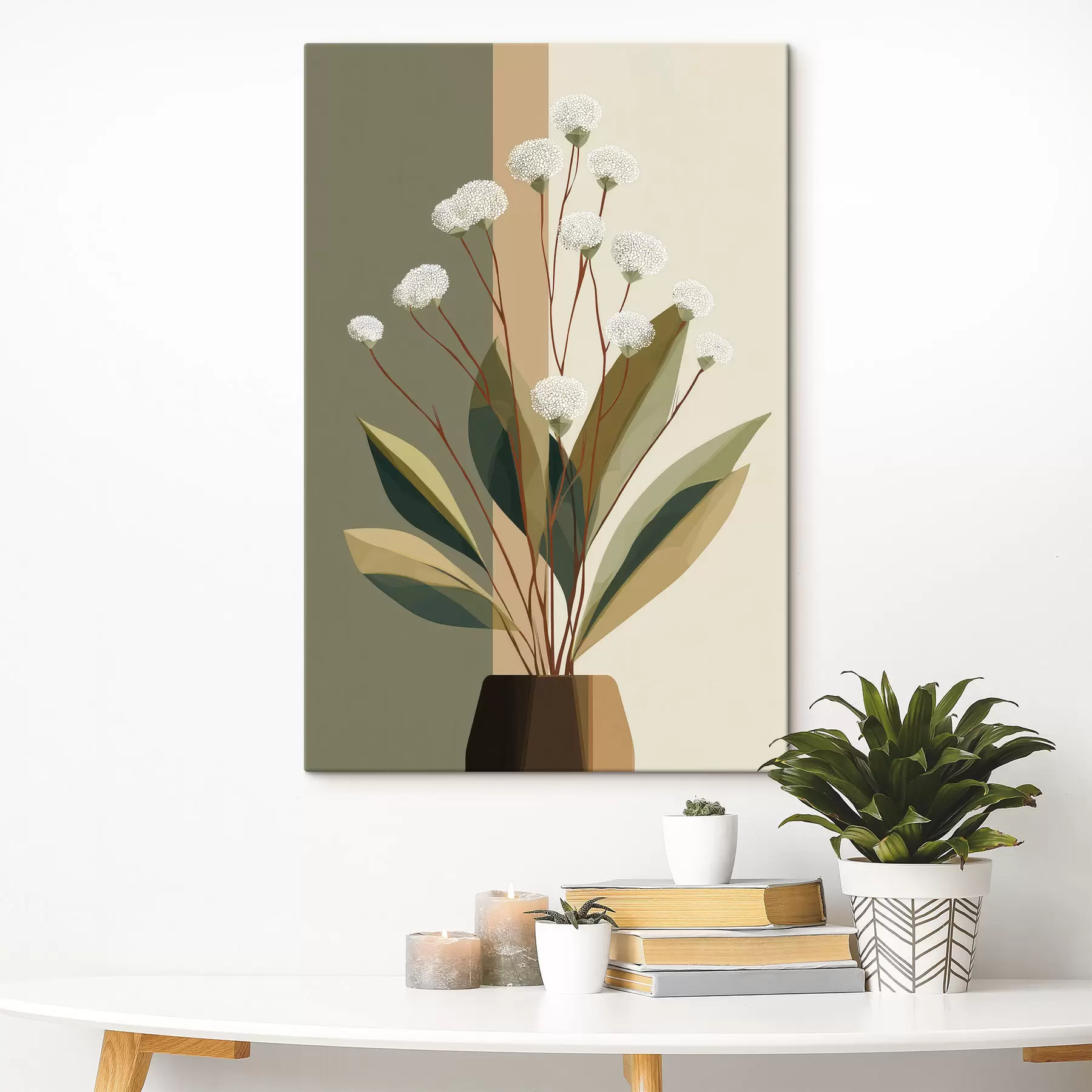 Tableau Fleurs dans un vase s49530
