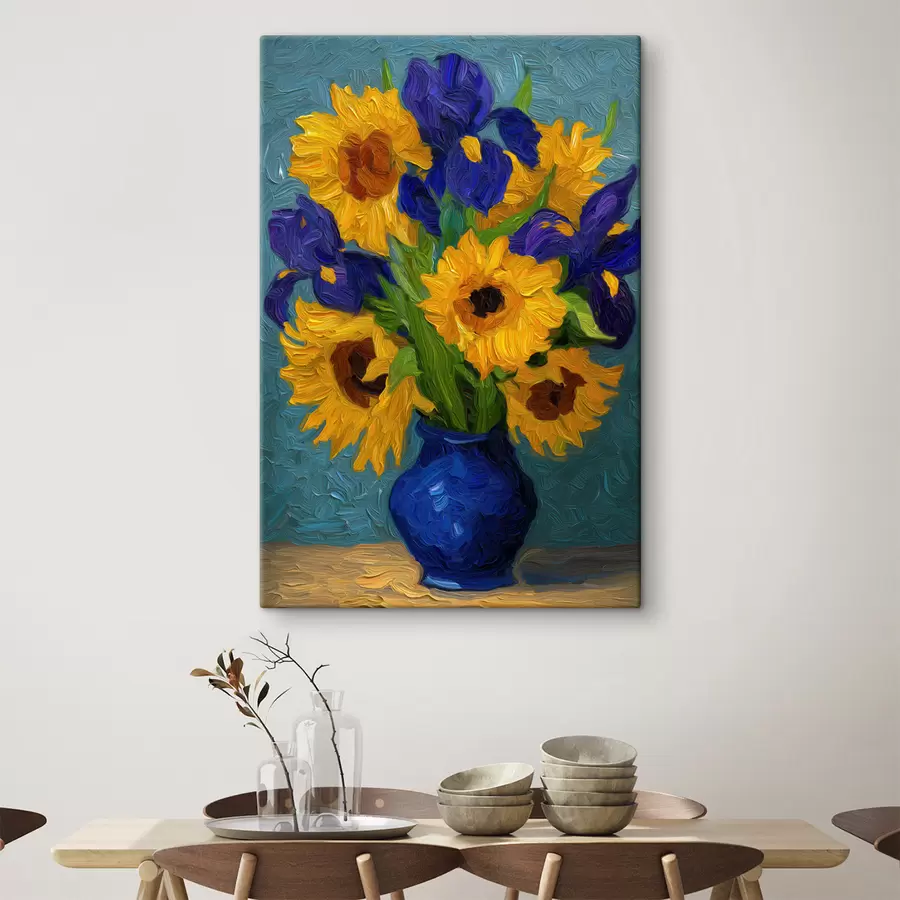 Tableau Fleurs dans un vase s49534