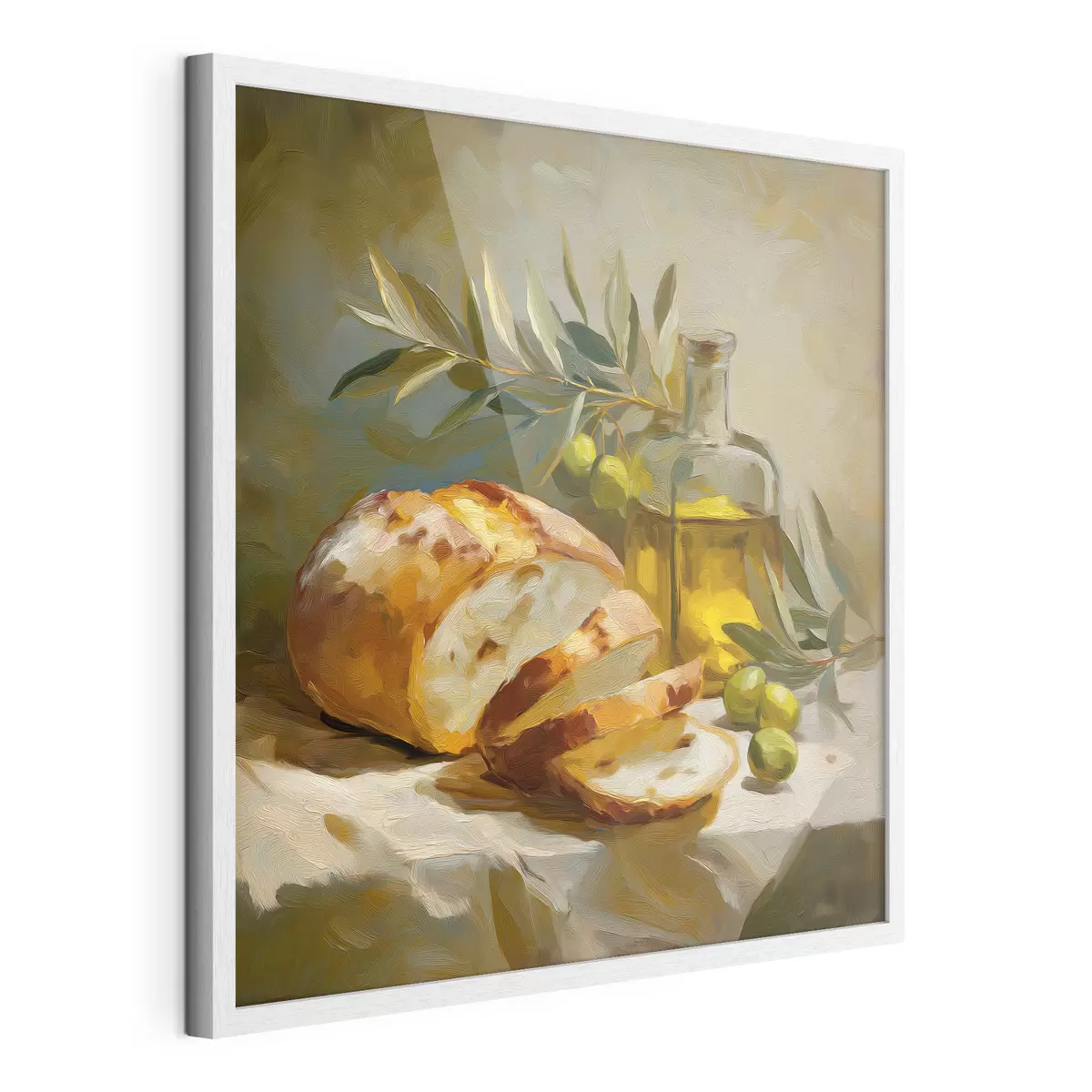 Poster Du pain et de l'huile d'olive f49529