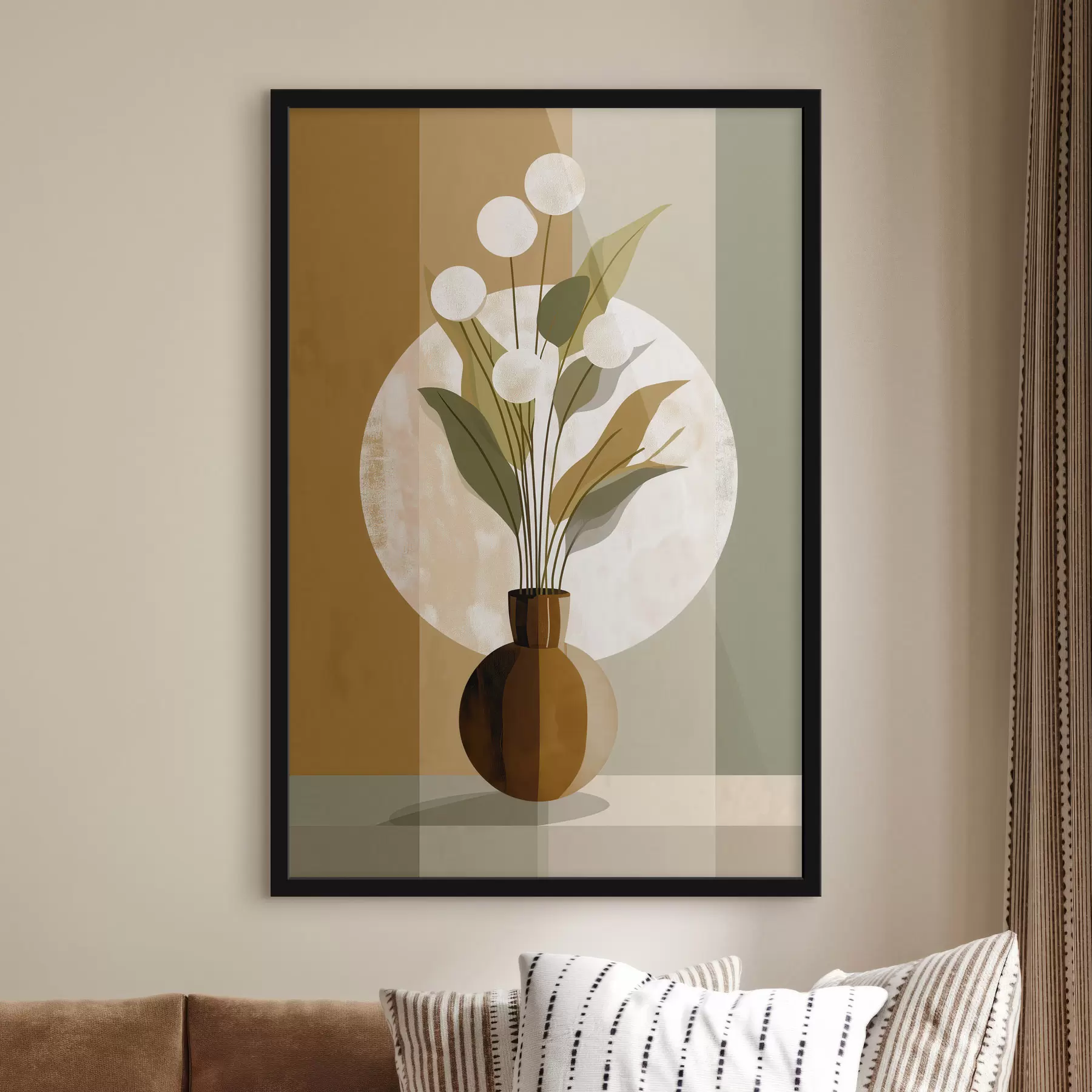 Papier peint Fleurs dans un vase f49531