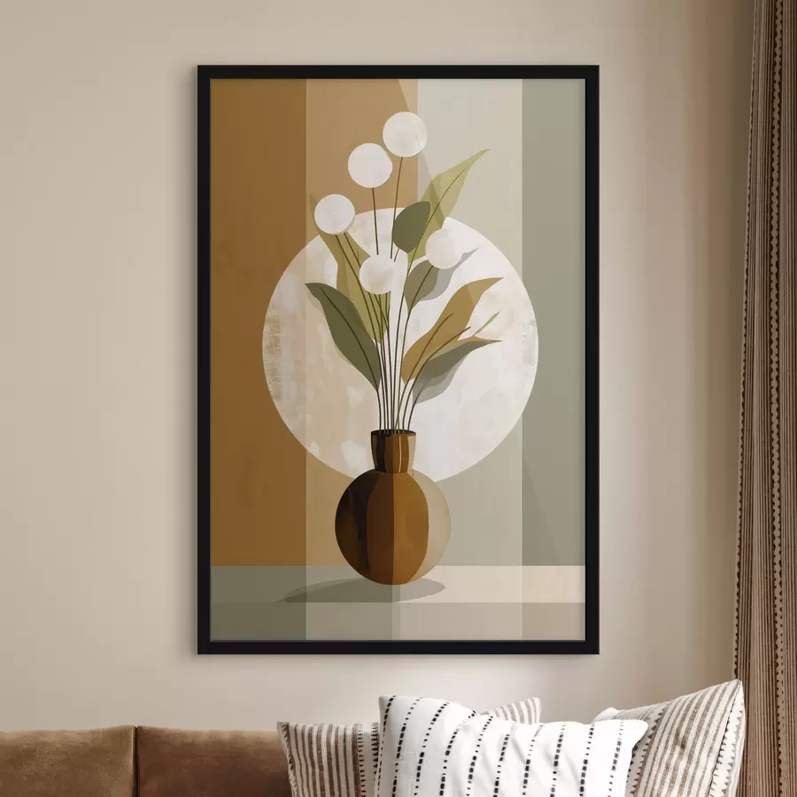 Papier peint Fleurs dans un vase f49531