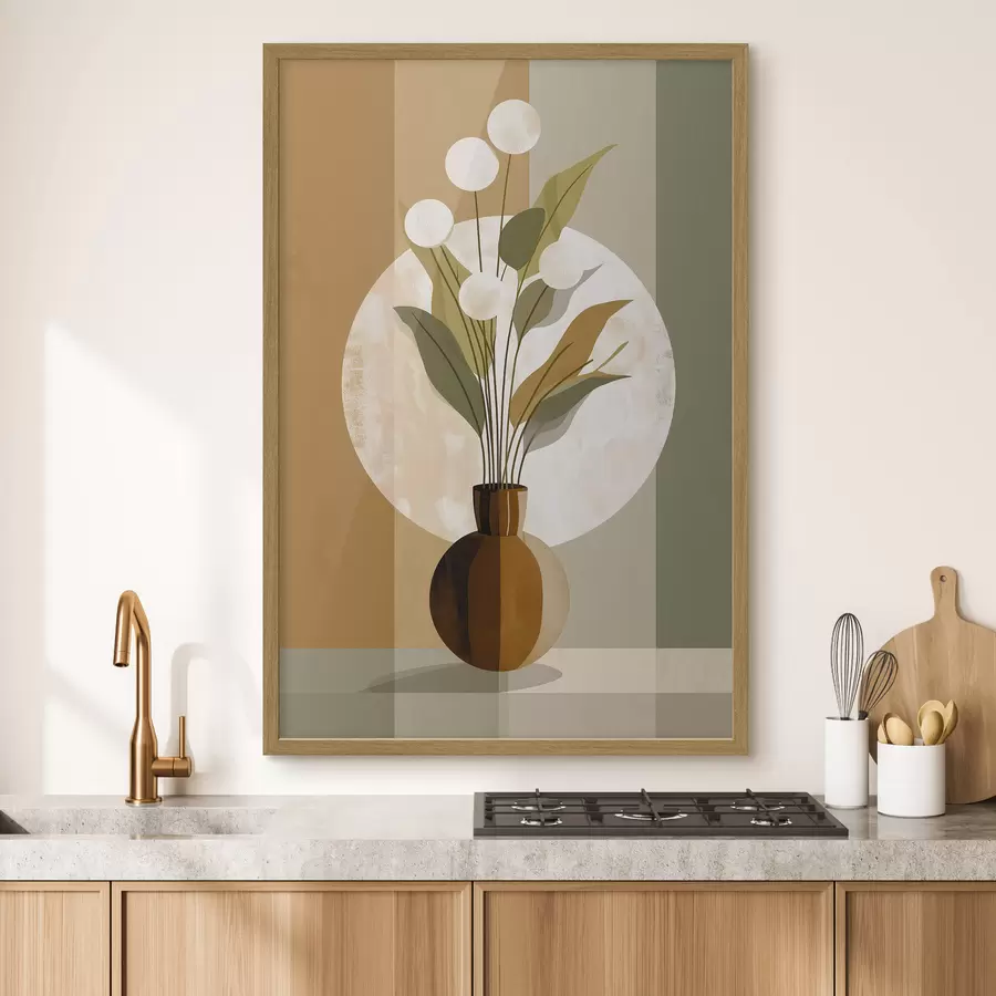 Papier peint Fleurs dans un vase f49531