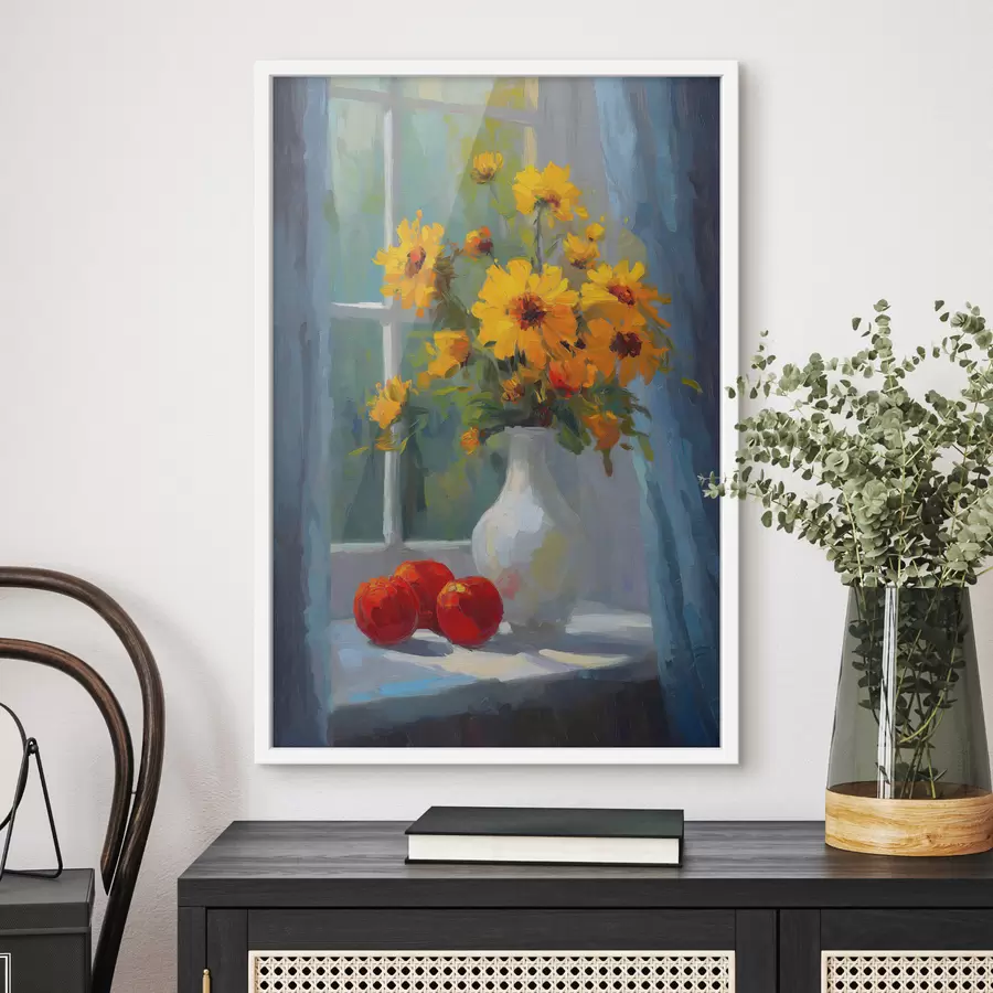 Papier peint Fleurs dans un vase f49535