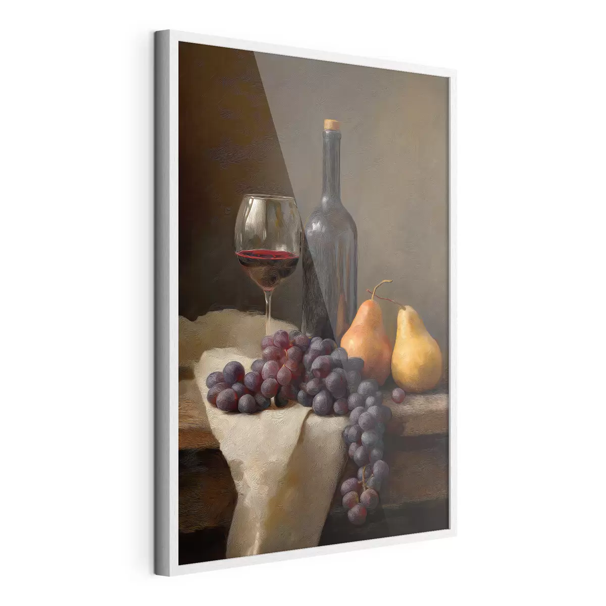 Poster Le vin et le raisin f49537