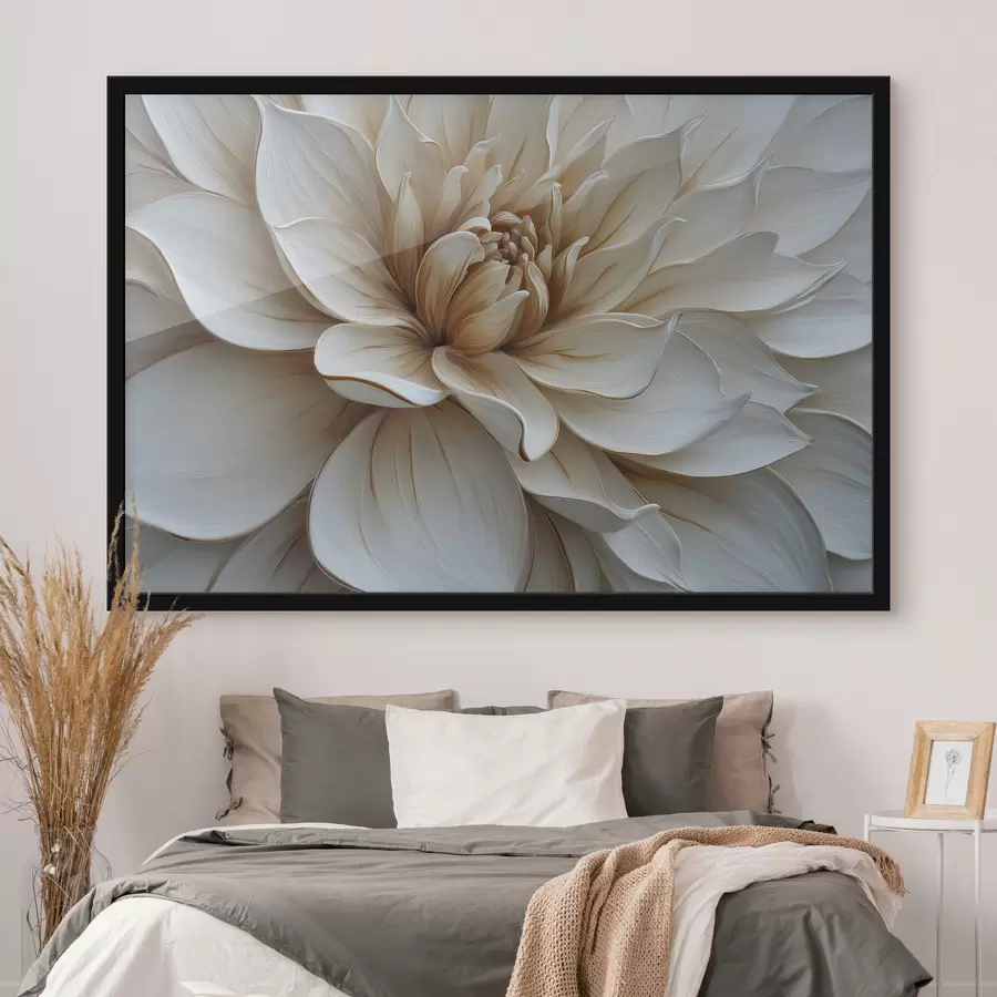 Papier peint Une grande fleur f49539