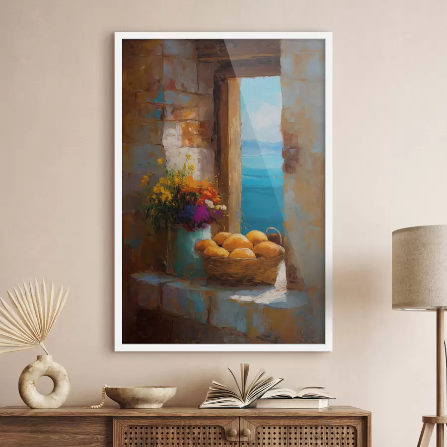 Papier peint Fruits et fleurs f49542