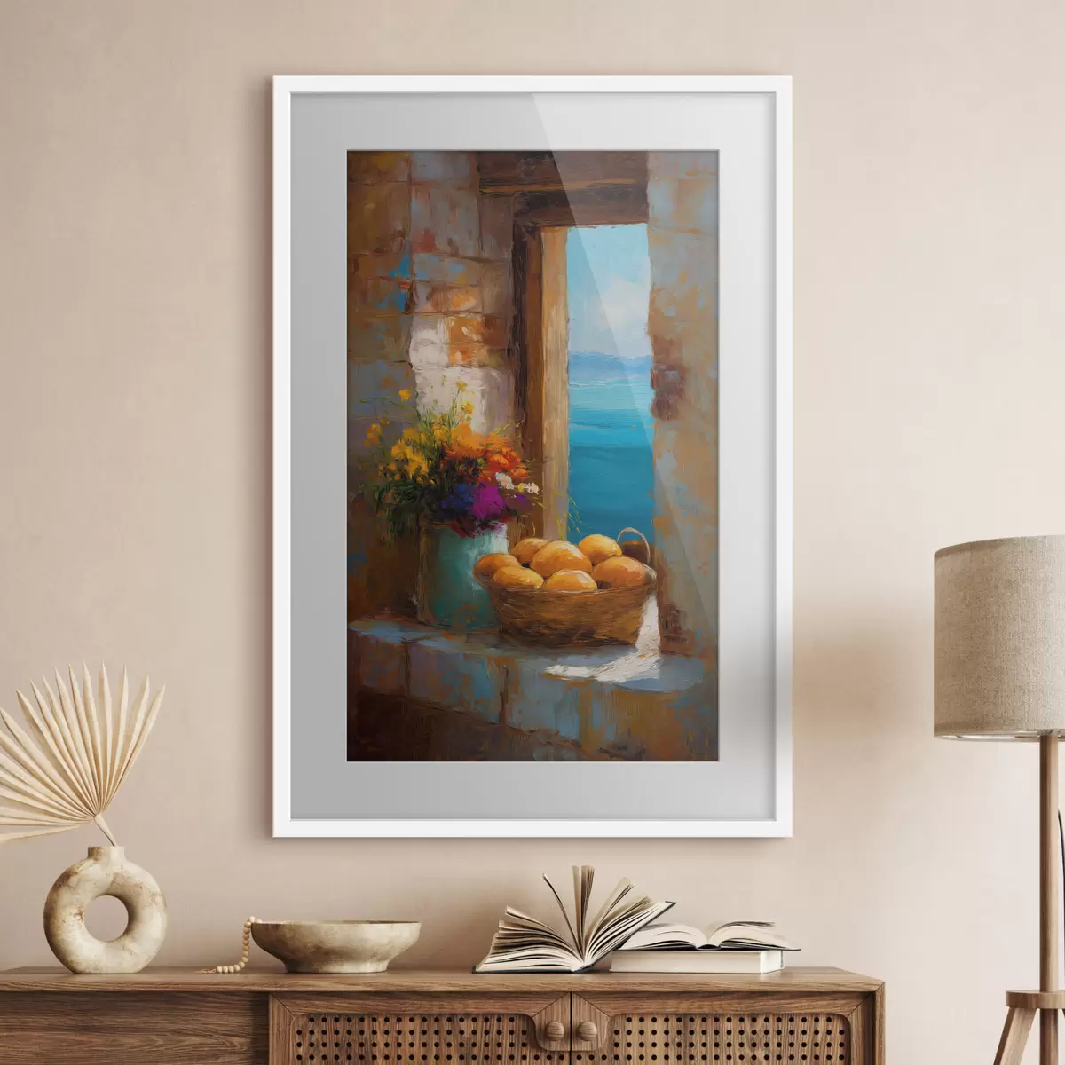 Poster Fruits et fleurs f49542
