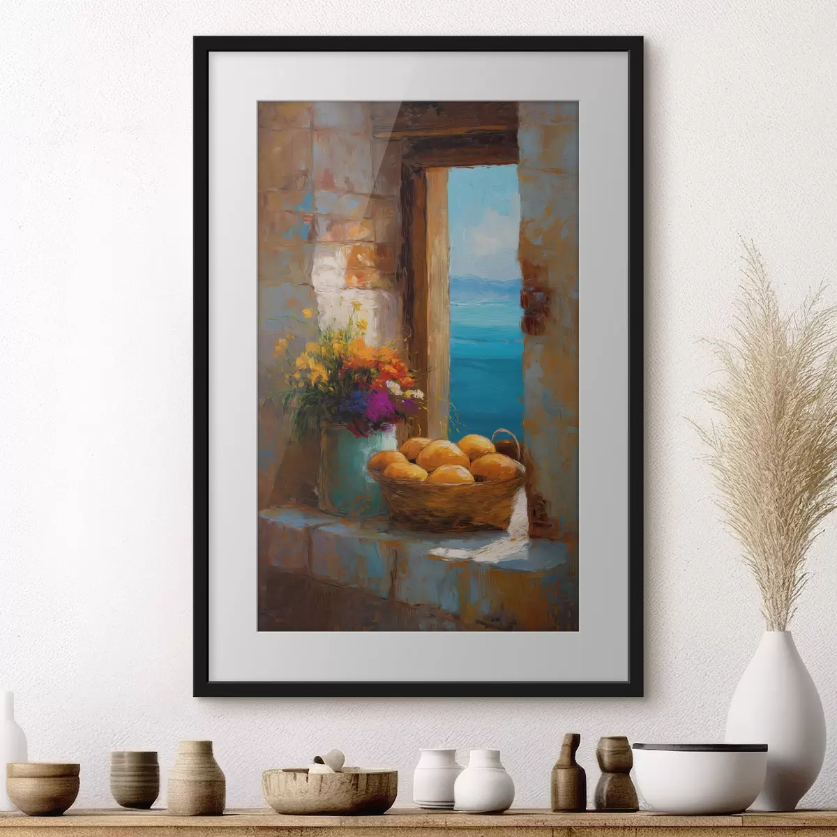 Poster Fruits et fleurs f49542