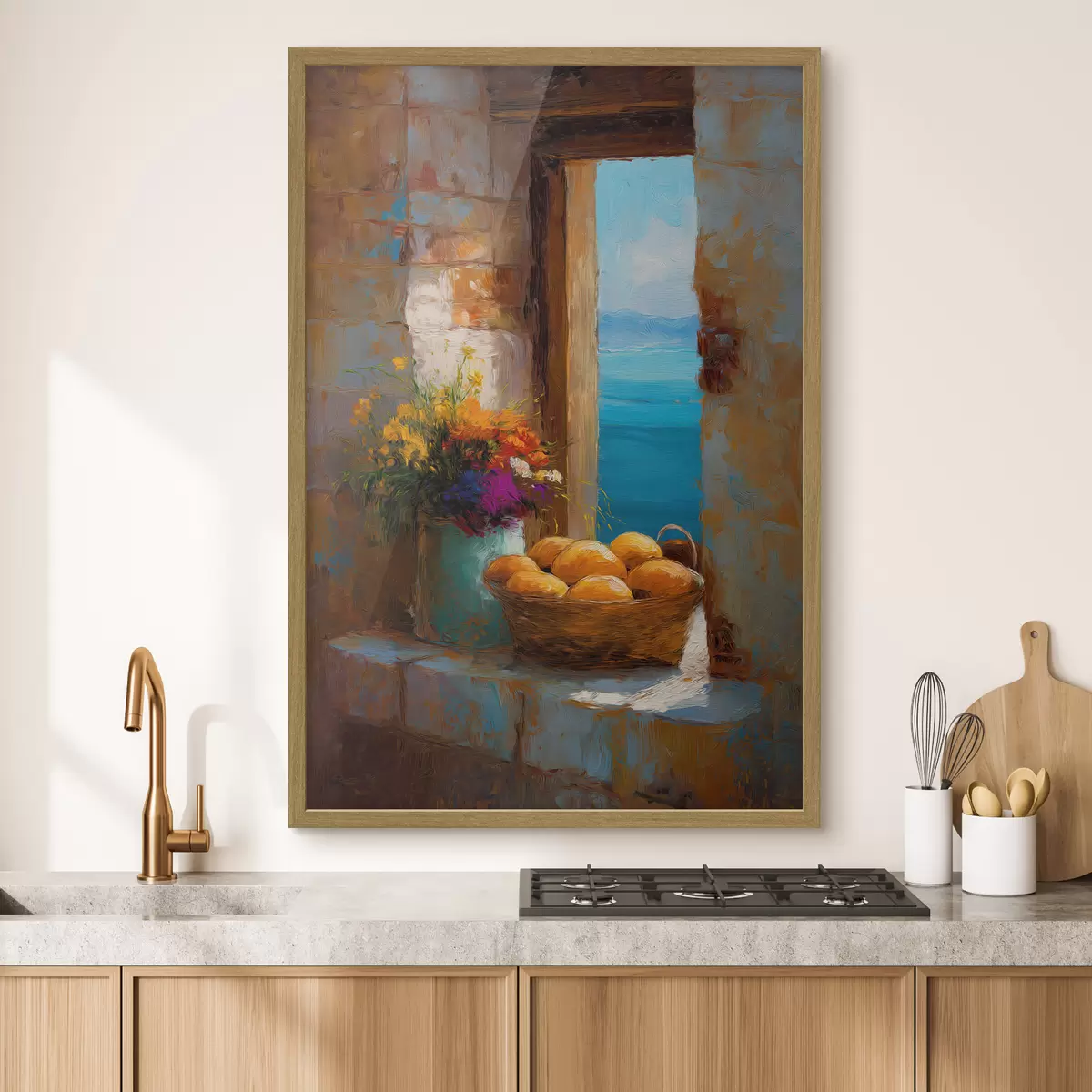 Poster Fruits et fleurs f49542