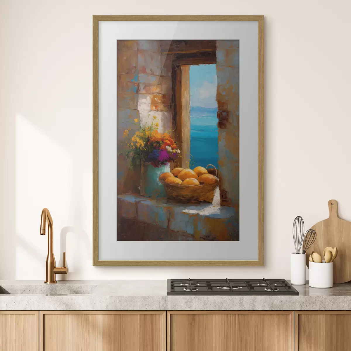 Poster Fruits et fleurs f49542