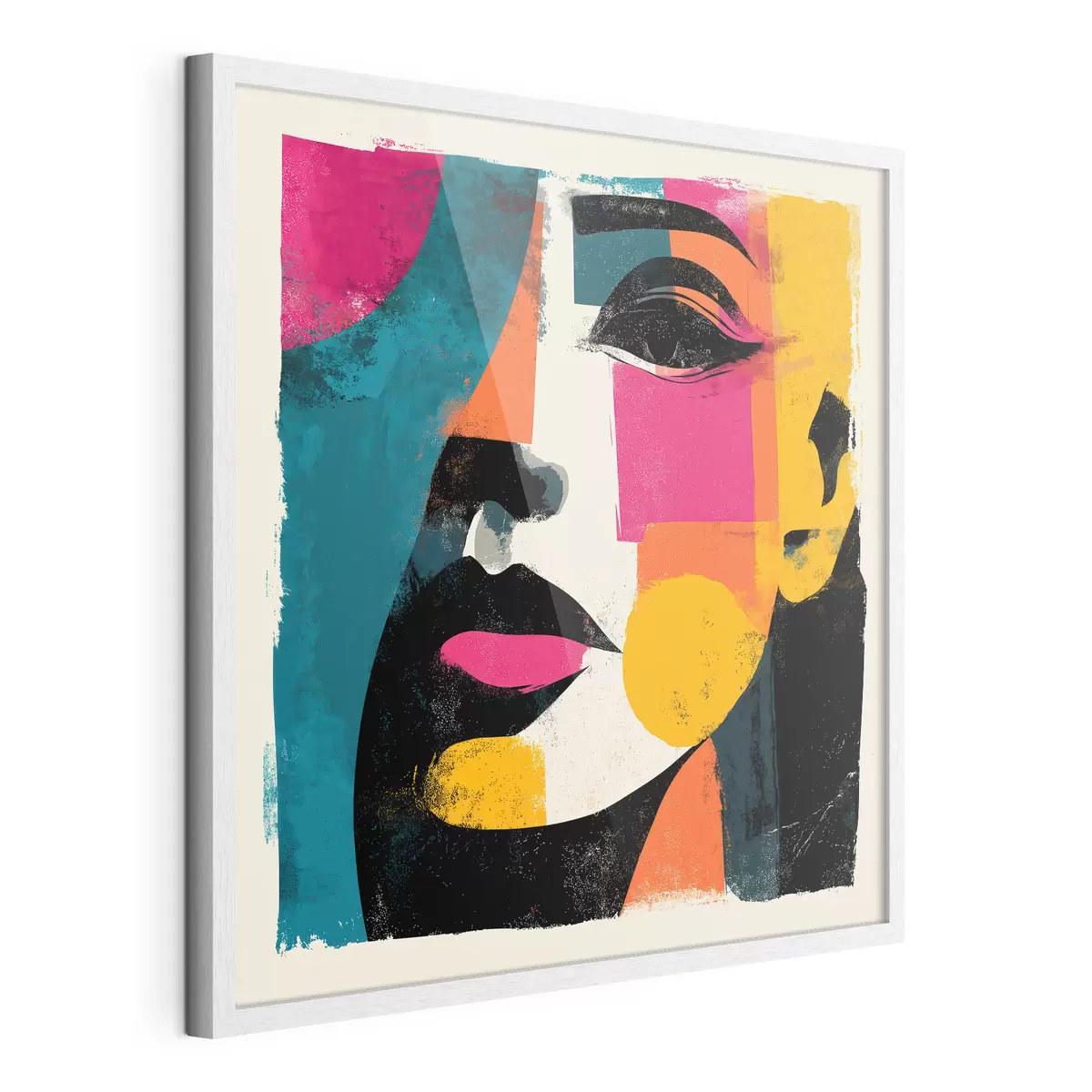 Poster Un visage abstrait f49544