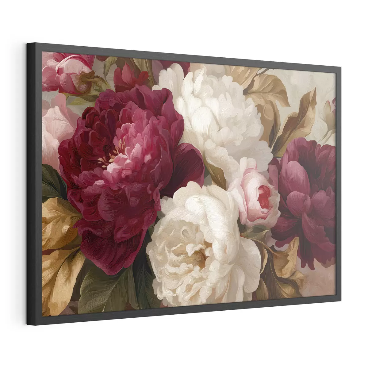 Poster Pivoines et douceur f49546