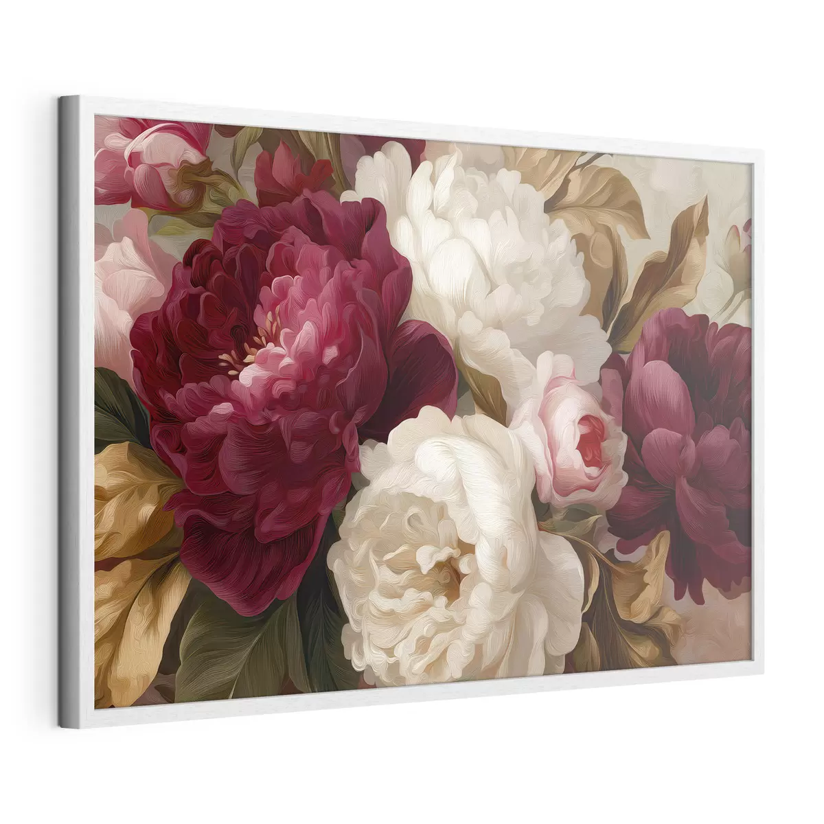 Poster Pivoines et douceur f49546