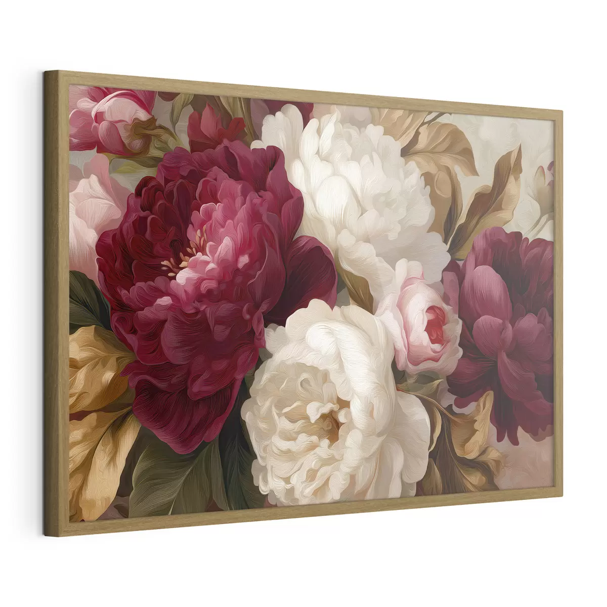 Poster Pivoines et douceur f49546