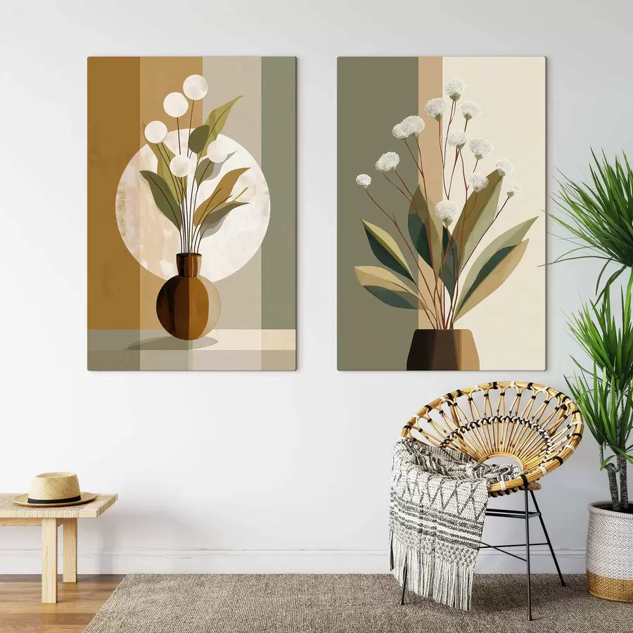 Tableau Fleurs dans un vase m30598