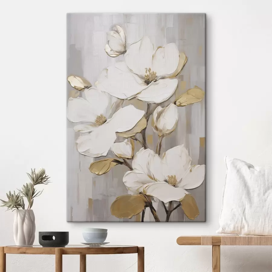 Tableau Fleurs : reproduction d'un tableau s49503