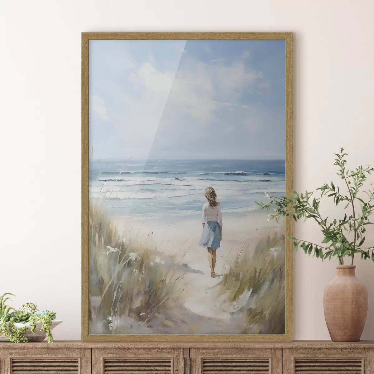 Poster Mer et rêverie f49500
