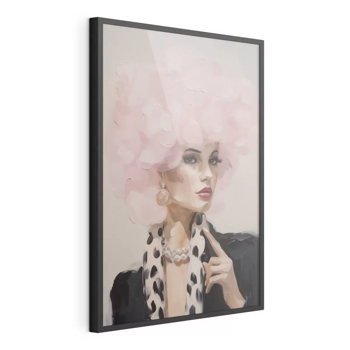 Poster Peinture représentant une femme élégante f49509