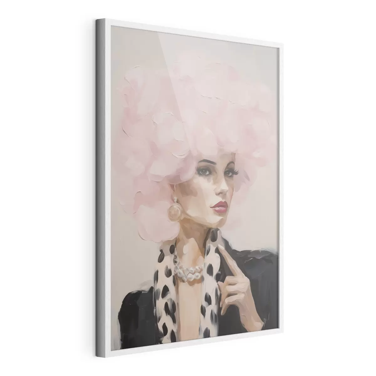 Poster Peinture représentant une femme élégante f49509