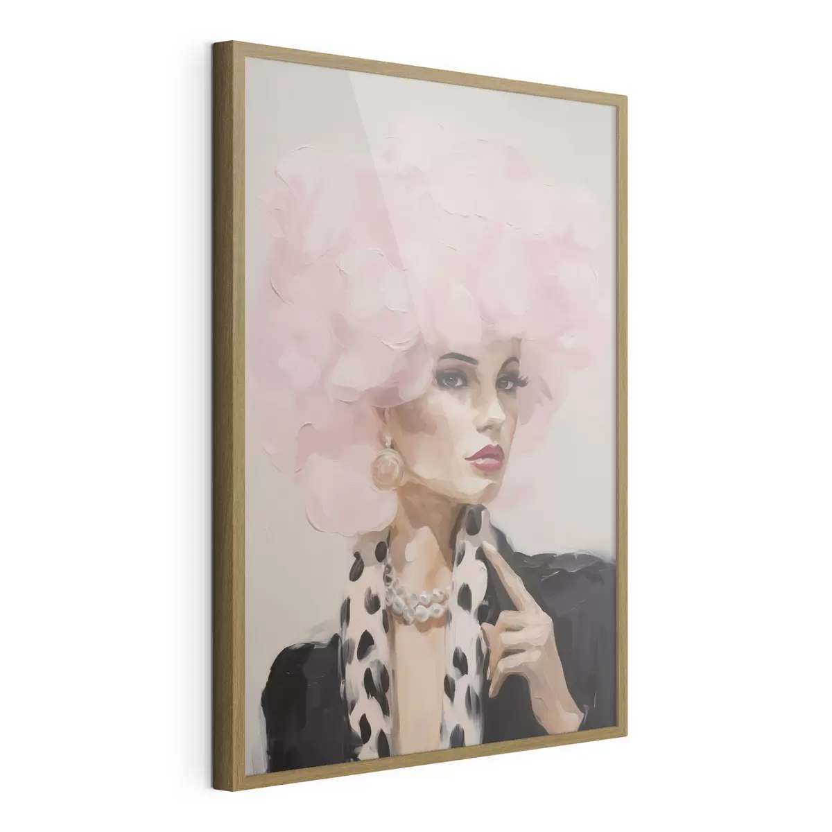 Poster Peinture représentant une femme élégante f49509