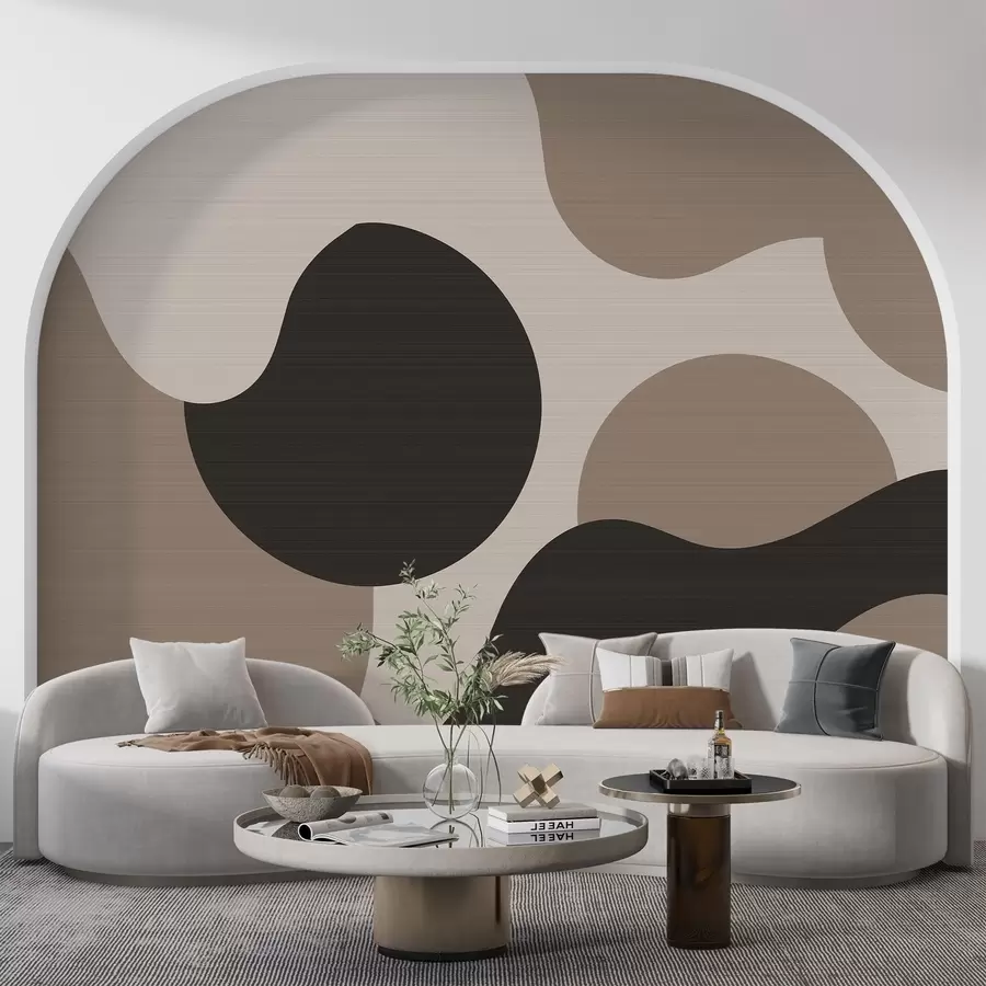 Papier peint Formes organiques w05655