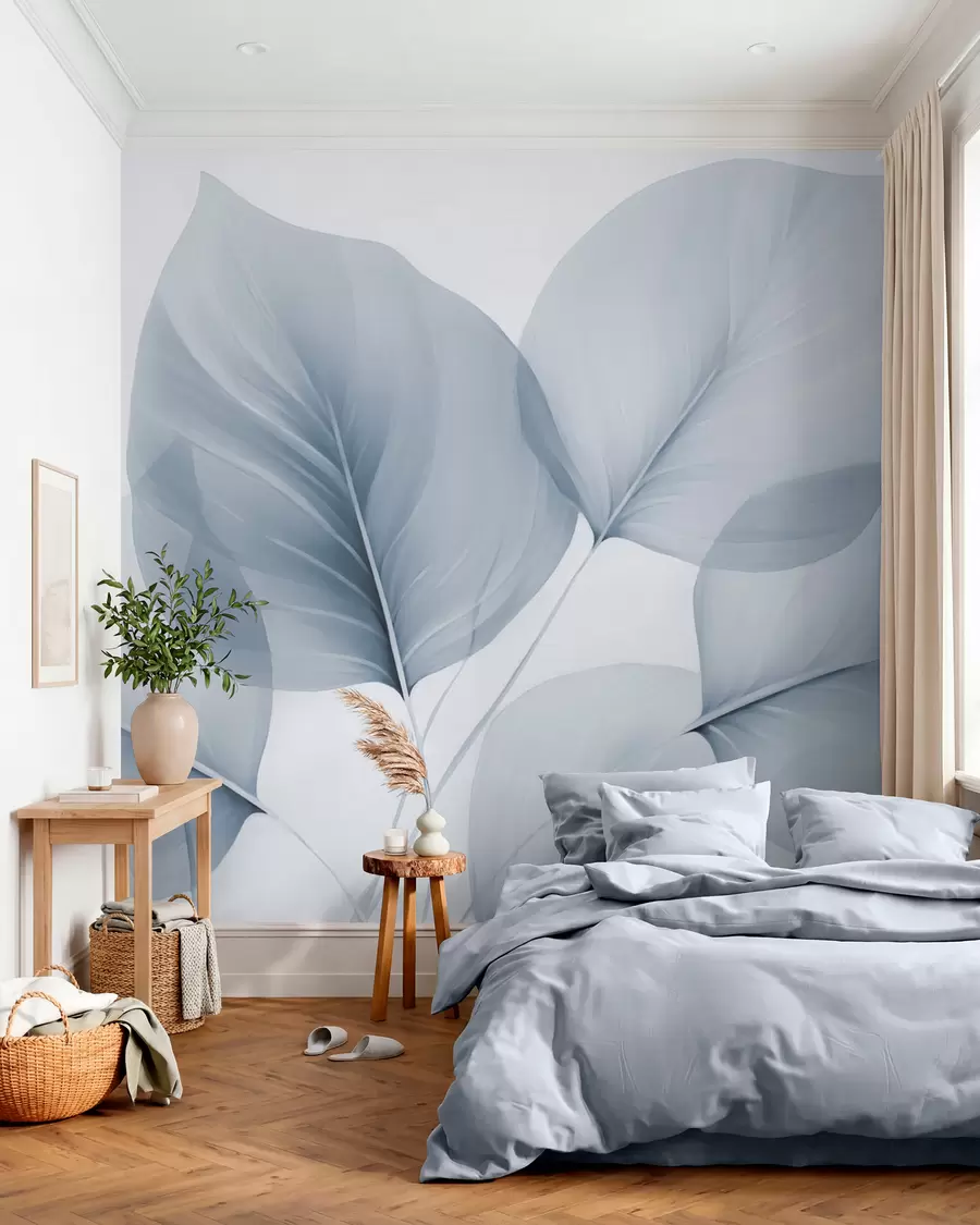 Papier peint Nervures des feuilles w05108v1