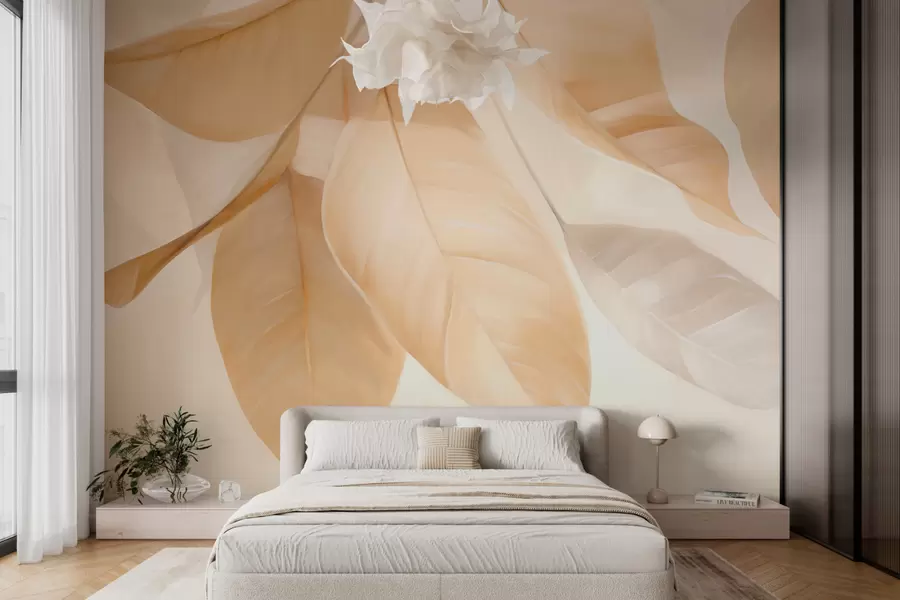 Papier peint Feuilles suspendues w05407