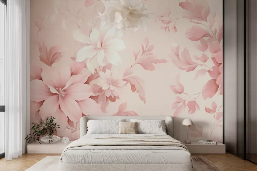 Papier peint Fleurs classiques w05437