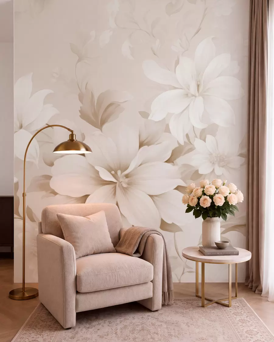 Papier peint Fleurs classiques w05437v1