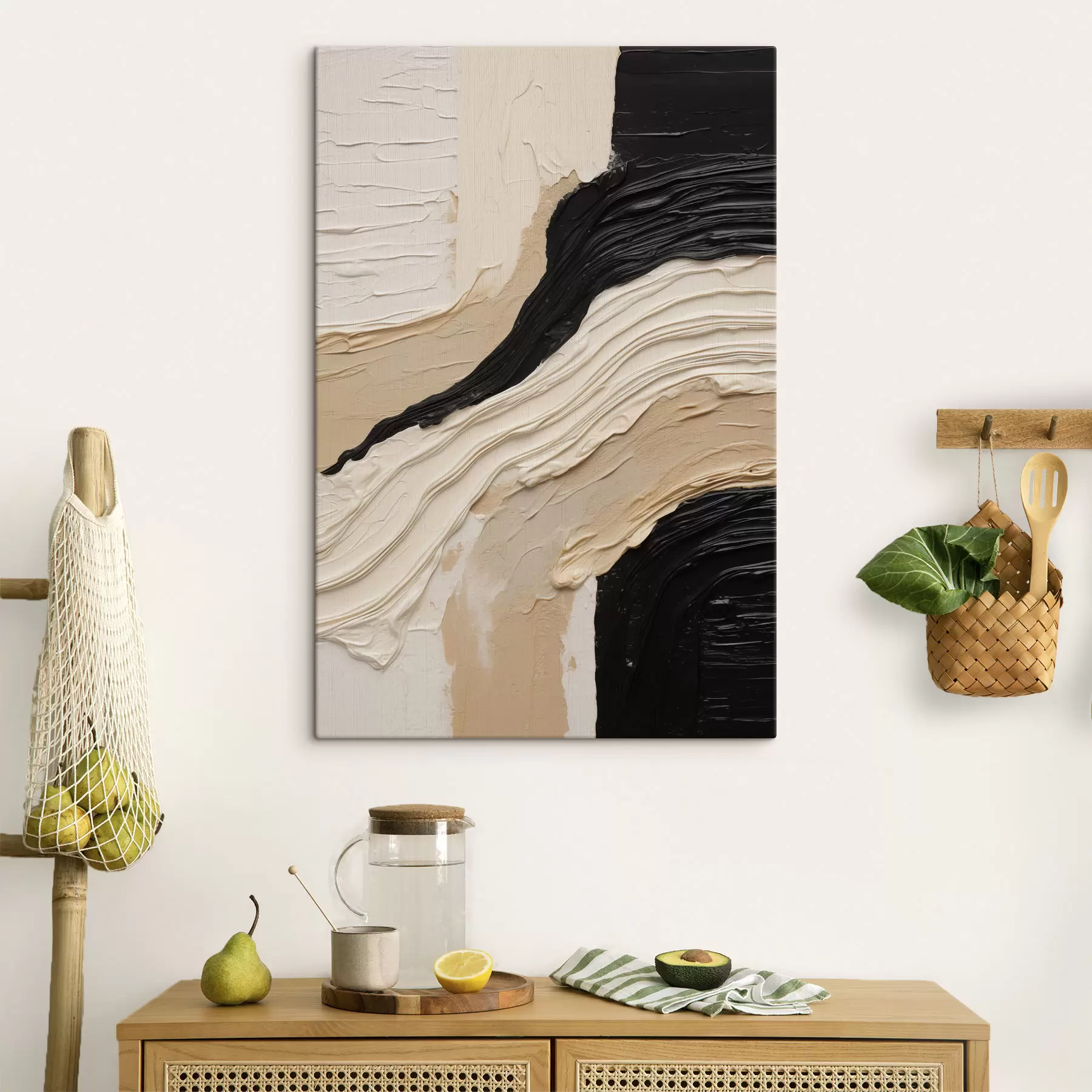 Tableau Une peinture abstraite s49613