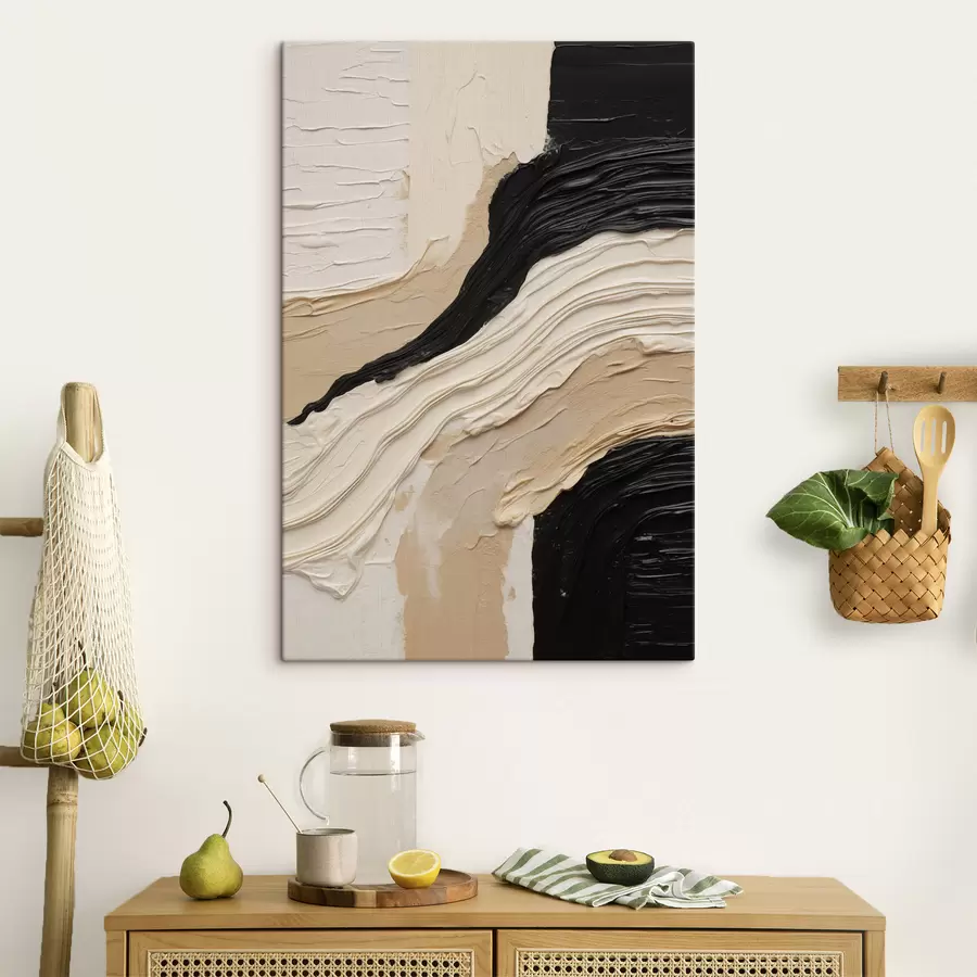 Tableau Une peinture abstraite s49613
