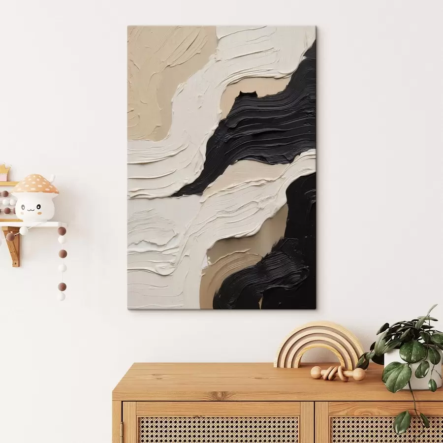 Tableau Une peinture abstraite s49614