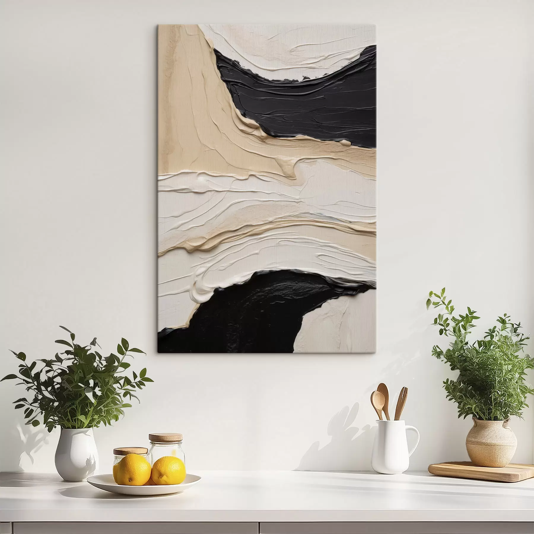 Tableau Une peinture abstraite s49615